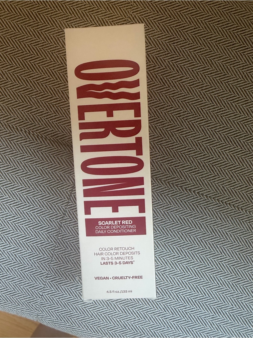 🆕 Overtone Scarlet Red Color Depositing Daily Conditioner